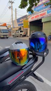 Kính revo gắn mũ bảo hiểm Royal m268Royal M668Royal XH01 chính hãng