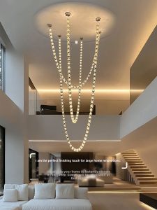 Luxury Design Loft Lobby Crystal Chandelier