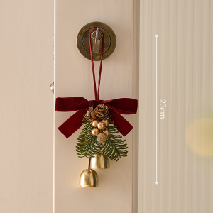 QIWEILANG | Christmas Atmosphere Ring Bell Decorations New