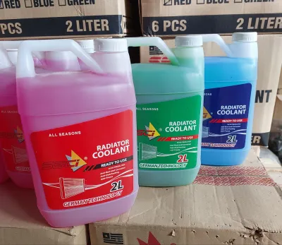 RADIATOR COOLANT 2LITERS READY TO USE SSCI PINK/GREEN/BLUE