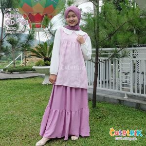 Korean Style!!!!!COD✅Setelan Rok Elva By Cutetrik