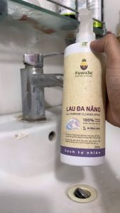 NƯỚC LAU ĐA NĂNG SINH HỌC FUWA3E 500ML HƯƠNG NHU - LÀM SẠCH VẾT BẨN KHỬ MÙI AN TOÀN CHO GIA ĐÌNH