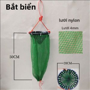 Túi Lưới Câu Cá Chống Trượt Khi Lặn Túi Lưới Câu Cá Ngoài Trời Chống Trượt Khi Đi Biển Vỏ Đựng Cá Túi Lưới Bằng Thép Không Gỉ