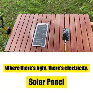 5W 10W 30W MINI 60W Solar panel USB 5V portable solar charger suitable for mobile phones outdoor use powered by solar energy