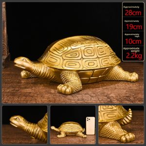 BAINAYUAN | Gold Turtle Decorative Item for Birthday Celebration