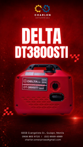Delta DT3800STi 3KW Gasoline Inverter Generator