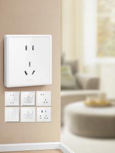 Bull | Home Use 5 Holes Air Conditioner Switch White