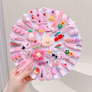 กิ๊บติดผมสไตล์เกาหลีน่ารักสำหรับเด็กผู้หญิง กิ๊บติดผมแบบใหม่สำหรับเด็กผู้หญิงอายุ 2-12 ปี ที่สวมใส่สบายและสวยงามสำหรับเด็ก