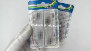 【Y】1Pc Breadboard 400 830 Points Solderless PCB Bread Board Jumper Wire Cable Prototype Board DIY Kit