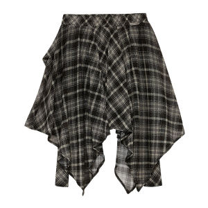 Juicy Couture | Irregular Plaid Short Casual Skirt