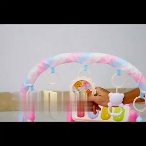 BF-M377 Baby Playgym Karakter Set Musik Piano Mainan Bayi Rattle Toys Playmate / Alas Play Gym