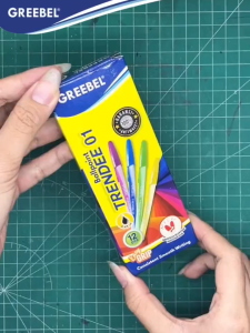 GREEBEL Ballpen Trendee Hitam 0.5MM (1PCS) Bolpoin Bolpen Pena
