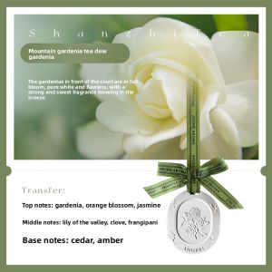Onefire | Gardenia Solid Car Air Freshener Fragrance Diffuser