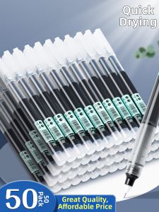 Quick-Drying Student Pen Black