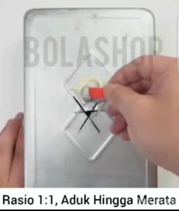 Lem AB Epoxy Kuat Penambal Besi Steel Metal Radiator Anti Bocor Metal