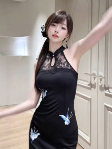 Chinese Style Improved Cheongsam Dress Summer