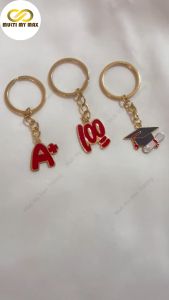 Keychain Friend Student School Graduation Gifts A+ Good Luck Key Ring Handbag Fashion Accessories Present Souvenir