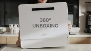 AcerPure VORTEX KW1 Countertop Dishwasher - White