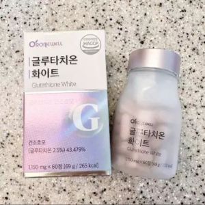 Korean Oroniewell Oral Glutathione Hyaluronic Acid Fish Collagen Hydrolyzed Elastin Centella Asiatica Tablets 60 tablets