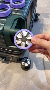 🇸🇬 [In Stock]Luggage Wheel Protector Cover Flexible Silicone Ring For Most Luggage Reduce Noise Travel Suitcase Accessories Shock Absorption Trolley Case拉杆箱轮降噪套