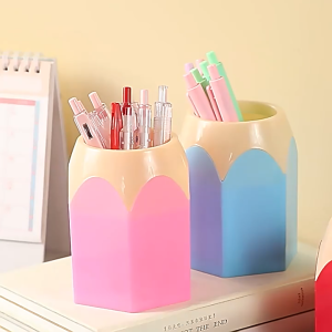 BDO ที่ใส่ปากกาสร้างสรรค์แบบมัลติฟังก์ชัน ความจุสูงสำหรับจัดระเบียบโต๊ะทำงานและเก็บอุปกรณ์เขียน