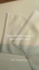 Plastik Kulkas Penyimpanan Reusable Ziplock Quality Material EVA Berbahan Tebal Menjaga Kulitas Makanan Segar Plastic - Rabbit Stationery