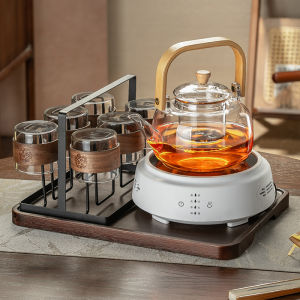 CRISTALGLASS | Heat-Resistant Electric Ceramic Stove Set