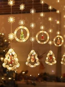 Christmas lights outdoor for garden waterproof decorations led curtain Fairy light Xmas Tree Lights for Wedding Party /Valentines /christmas decorations for home