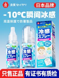 Summer Travel Essential Beach Spray for Sunstroke Prevention Cooling down Outdoor Camping Travel Supplies Small Object