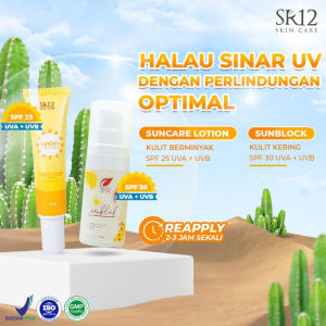 Suncare SR 12 Sunscreen Wajah Anti UV Tabir Surya Melindungi Wajah Dari Paparan Sinar Matahari