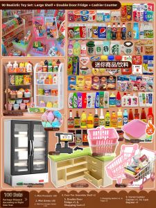 Miniature Mini DIY Play Food Model Children Toy
