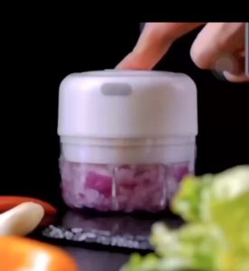 เครื่องปั่นพริกกระเทียม 250ML เครื่องปั่นละเอียดไร้สาย USB เครื่องบดกระเทียมไฟฟ้า JRJF