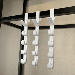 Long Row Hook behind the Door Bag Hanger Ins Dormitory Storage Clothes Rack Wall Hanging Rack Hat Storage Fantastic
