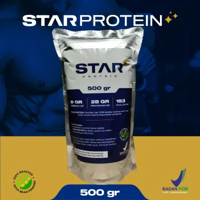 Star Protein - Whey Protein Bubuk Kedelai Murni 500 Gram