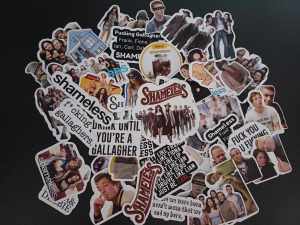 50pcs Shameless • Sticker Pack • Waterproof • Scratchproof