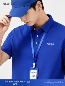 New·Zu | Klein Blue Customized Cooling Work Shirt