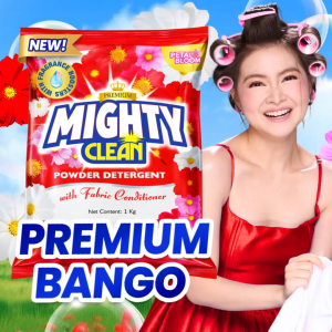 2 KILOS Mighty Clean Premium Detergent Powder Detergent 1 KG x 2 PCS - RED 2 KILOS