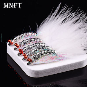 MNFT 5Pcs Crazy Charlie Streamers Fly Fishing Lures Fishing-Baits Hooks Sea and Freshwater Fish Bait Professional False-Baits