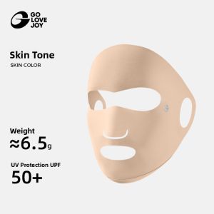 Golovejoy | Womens Golf Sports Mask Ice Silk Breathable Full Face Sunshade