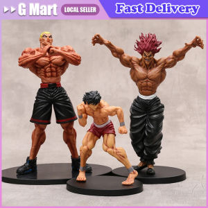 22cm Attack On Titan Baki The Grappler Hanma Baki Hanma Yujirō Hanayama Jack Hanma Action Figure Model Collection Toys