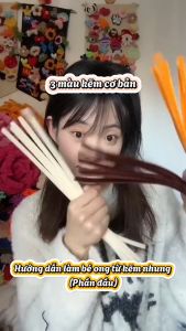 Con ong vàng bằng kẽm nhung đồ handmade đồ thủ công dùng làm quà tặng sinh nhật