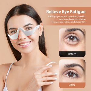 Foreverlily | Foreverlily Eye Massager Relieves Eye Fatigue Eyes Massage Glasses Eye Fatigue Relief Massager Under-Eye Glasses Massager