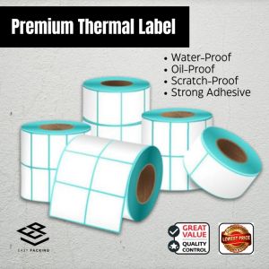 Premium Thermal Label Sticker Thermal Paper Barcode Label Price Tag Label Sticker Product Label Sticker Paper