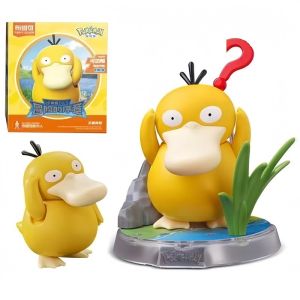 BLOKEES Original Building Block Toys Pokemon Pikachu Eevee Charmander Psyduck Sprigatito Riolu Action Assemble Model Toys Gifts