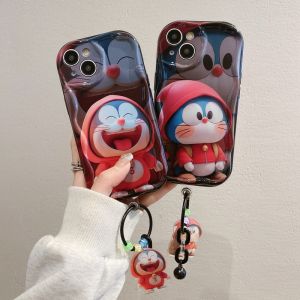 Doraemon Pendant Wave Border Phone Case Soft TPU Back Cover For VIVO 1818 1819 1907 1915 1920 1723 1727 1726 1814 1815 1929 1816 1817 1820 1811 1807 1904 1940 1902 1901 1935 1938 2026 2027 2028 2029 2032 2033 2039 2038 2042 2043 2048