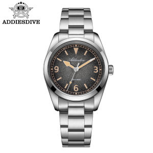 Đồng Hồ Thạch Anh Nam Phong Cách Retro Chống Nước 100m Dây Thép Không Gỉ Kim Dạ Quang Kính Sapphire Máy Nhật Bản AD2554