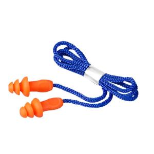LASH | Noise Reduction Earplugs for Sleep and Industrial Use with Wire