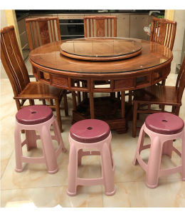 Plastic Stool Dining Stool Thickening Minimalist Household Adult High Bench Conference Chair Non Slip Coffee Table Creative Stool