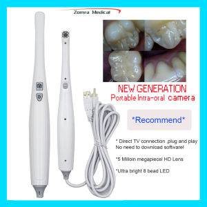Portable Dental Intra-oral Camera High Resolution for Oral Examination with AV TV Connection