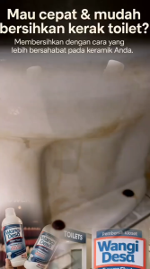 Wangi Desa Power Flush - Pembersih Kamar Mandi/Toilet Kerak Kloset - Ukuran 1 Liter
